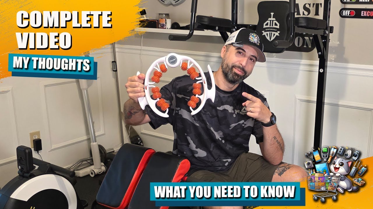 Deep Tissue Fascia Roller Review – ONUEMP Cellulite Massager