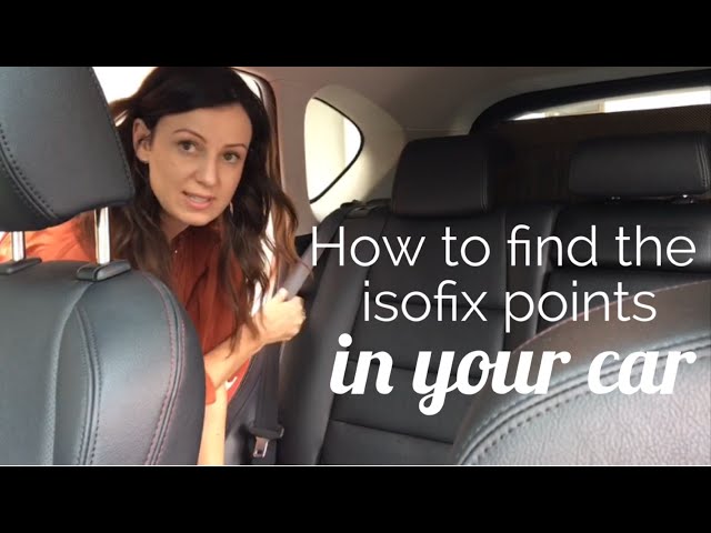 How to Find the ISOFIX Points in your Car