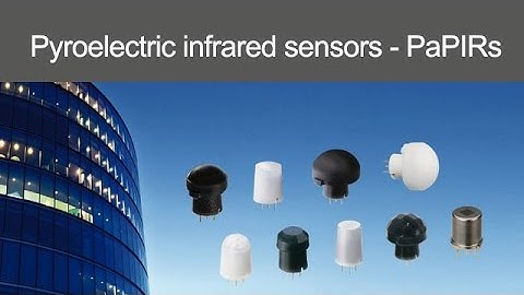 Panasonic pyroelectric infrared sensors - PaPIRs