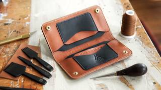 Crafting a Leather Wallet to Trick the Eyes