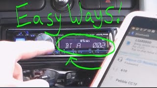 EASY WAYS TO CONNECT PHONE TO CAR STEREO / RADIO - YouTube
