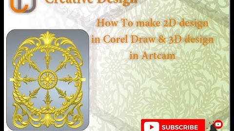How to Make 3D Carving Relief Design in Artcam