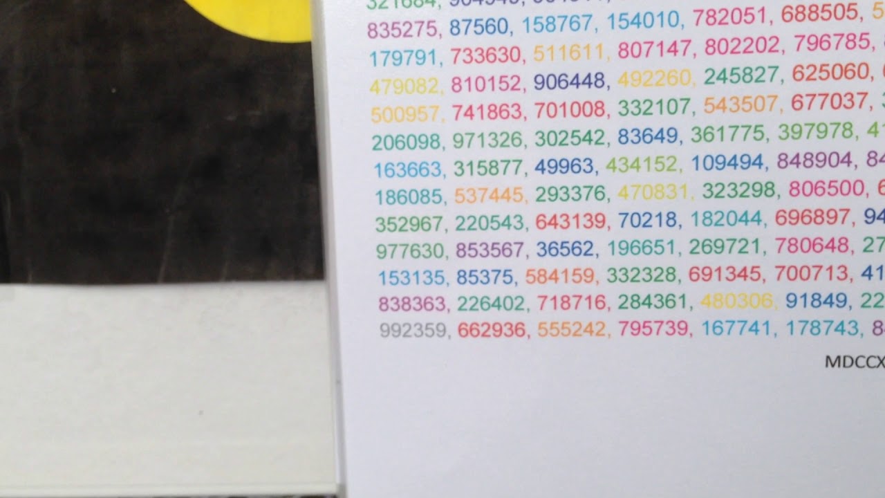 Random Coloured Numbers Pages 1791 1800 Youtube