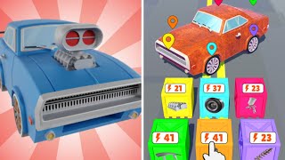 Race Car 3D 🏁🚘🏁 Gameplay iOS - Build Your Car screenshot 3