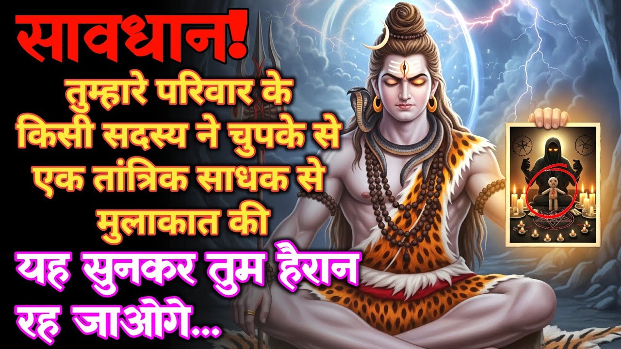 1111 😱 मेरे बच्चे! परिवार से जुड़ा एक छुपा सच आज सामने आएगा 🕉️ Mahadev Ka Sandesh | #godits