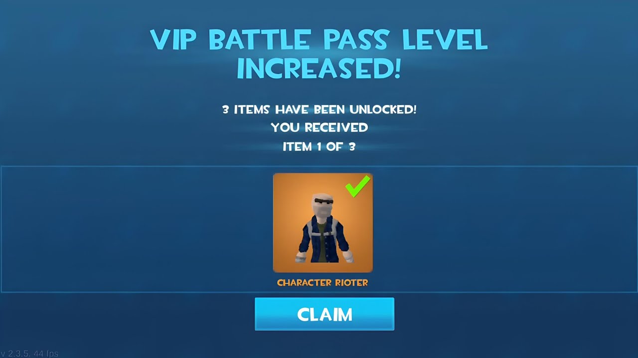 Rocket Royale VIP pass Levelled up Legendary Character Unlocked!! 🤑