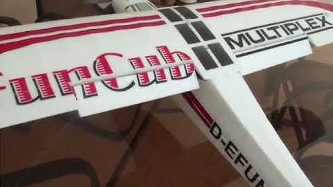 Multiplex FunCub - 9 Servos, 8 Channels