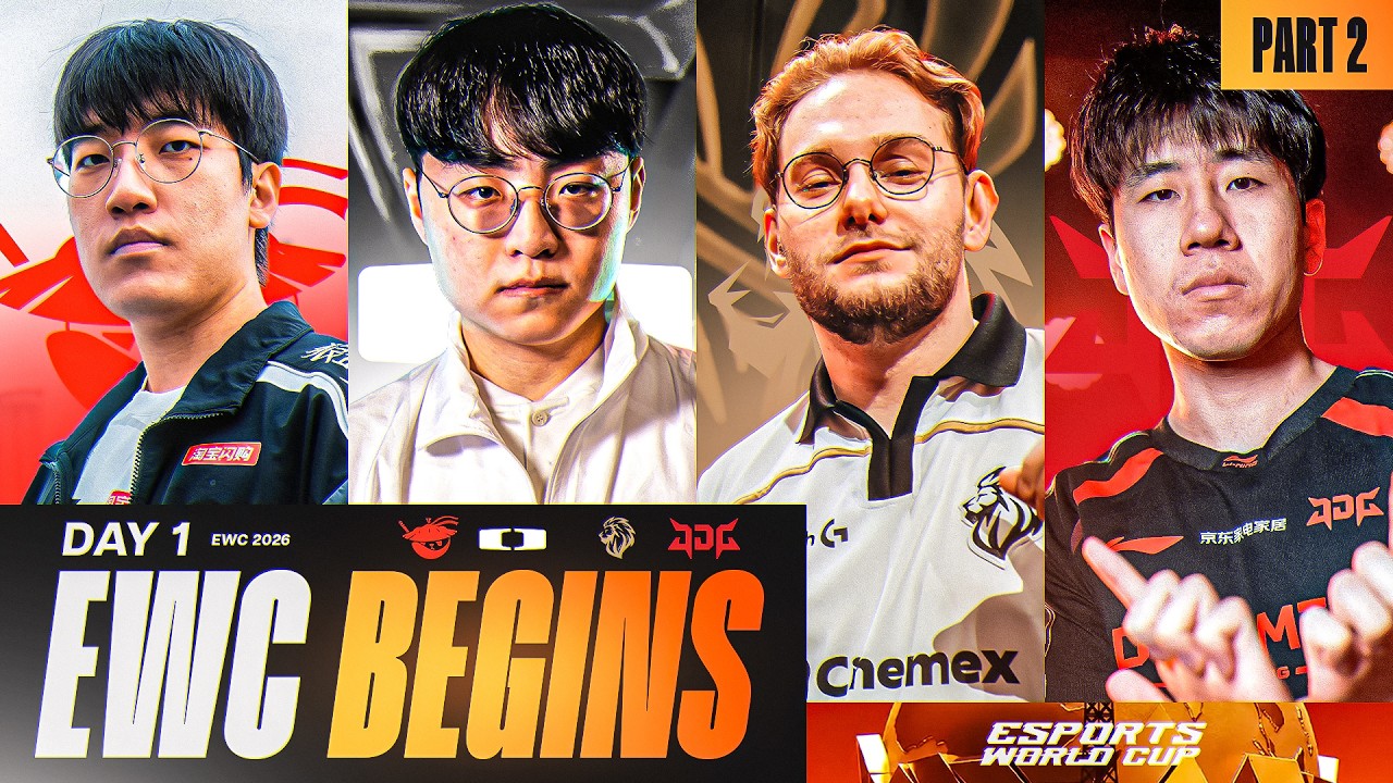 DK VS AL & LYON VS JDG - EWC GROUP STAGE CONTINUES