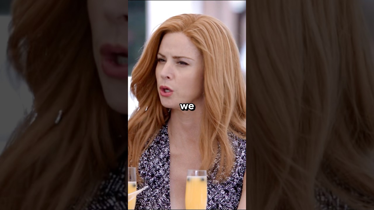 Donna impersonates a French woman || Suits #series #movie #shorts