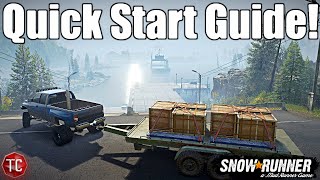 SnowRunner: NEW SEASON 10 DLC OUT NOW! HOW TO GET STARTED! (Quick Start Guide)