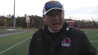 Albright Football vs  Kings 2015 screenshot 4