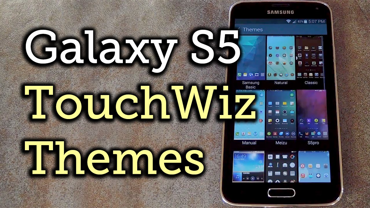 Samsung galaxy s5 touchwiz