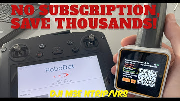 Save Big: Use RoboDot Touch RTK GPS Receiver  with DJI M3E Instead of VRS Subscriptions