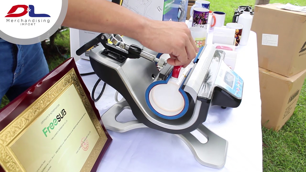 Sublimar con Plancha de sublimación doble estación FreeSub