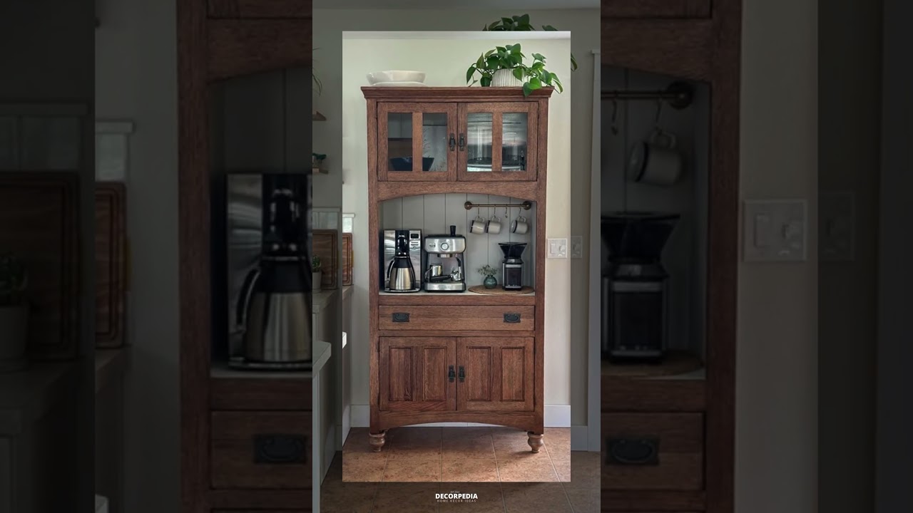 Chic Kitchen Coffee Station Ideas That Maximize Small Spaces with Big Style