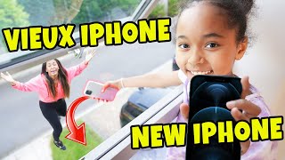 CASSER le TELEPHONE de CHELSEA, puis la surprendre avec l'IPHONE 12 PRO MAX | PRANK Verity & Chelsea