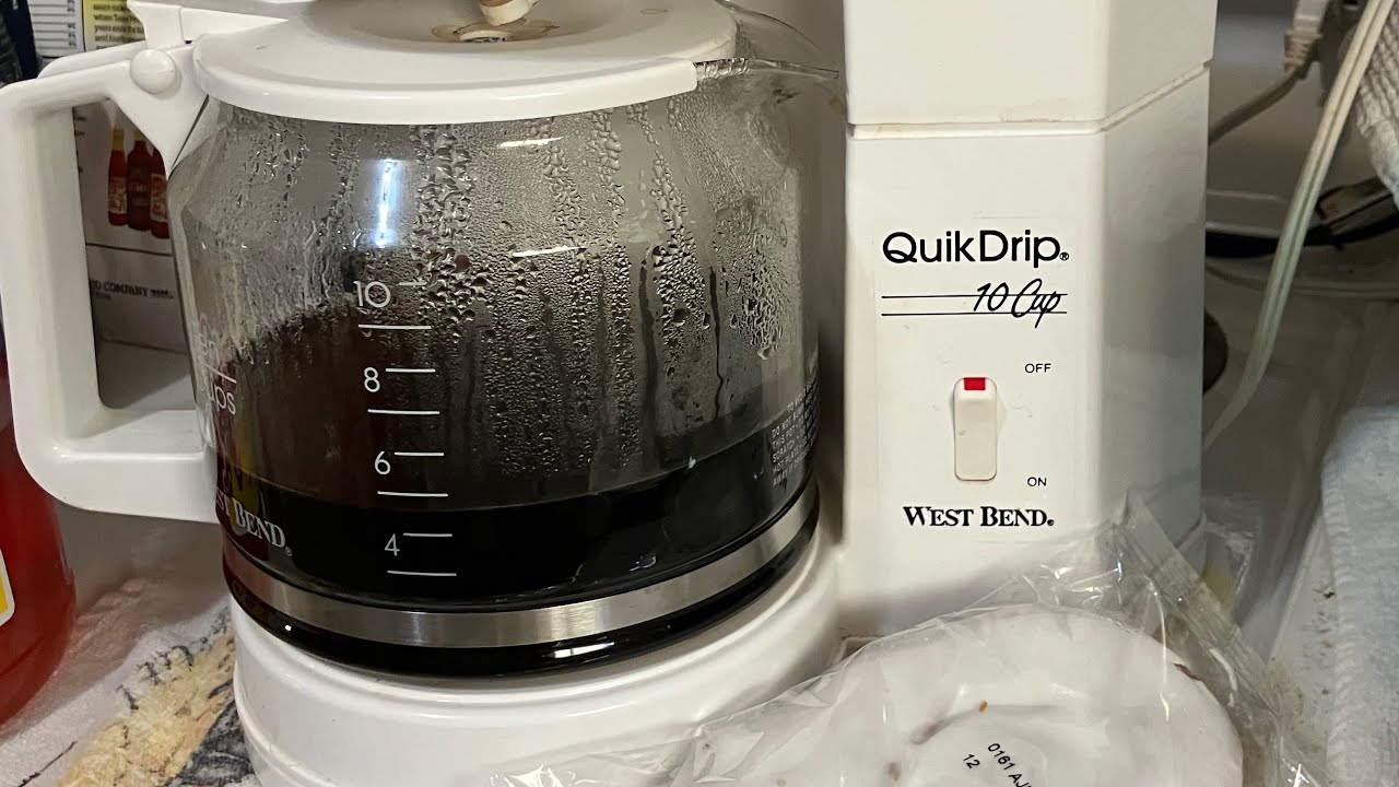 OLD WEST BEND COFFEE MAKER IS BETTER THAN THE NEW COFFEE MAKERS