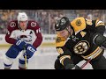 Boston Bruins vs Colorado Avalanche - NHL Today 2/21/2022 Full Game Highlights - NHL 22 Sim