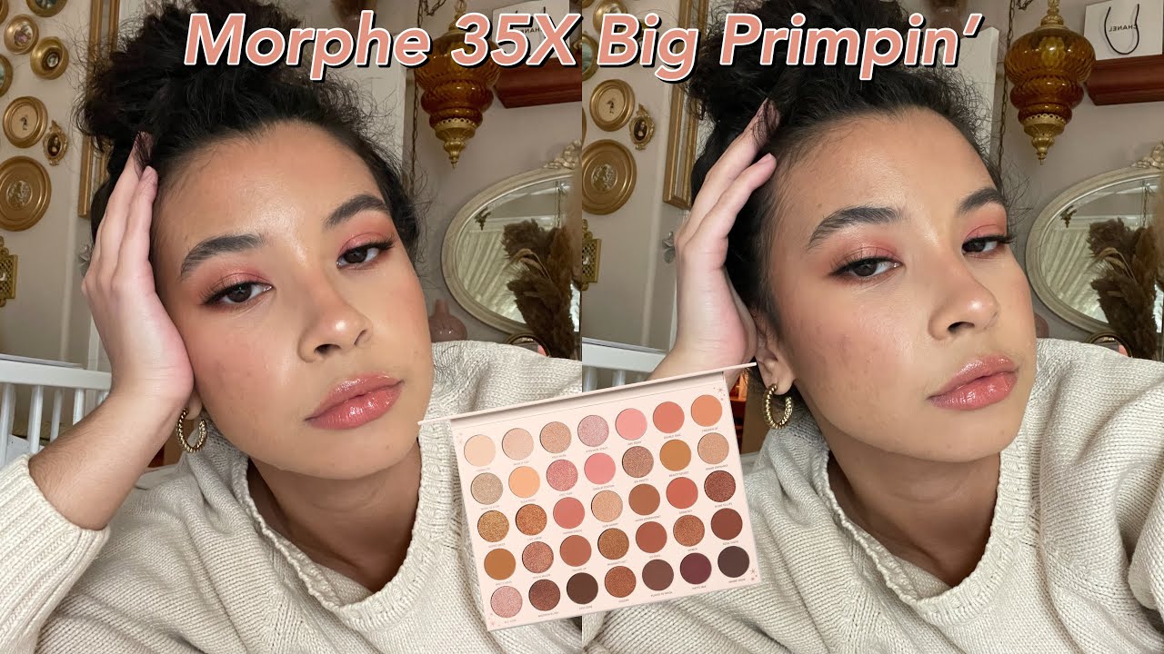 Morphe 35x Big Primpin palette tutorial face makeup tutorial