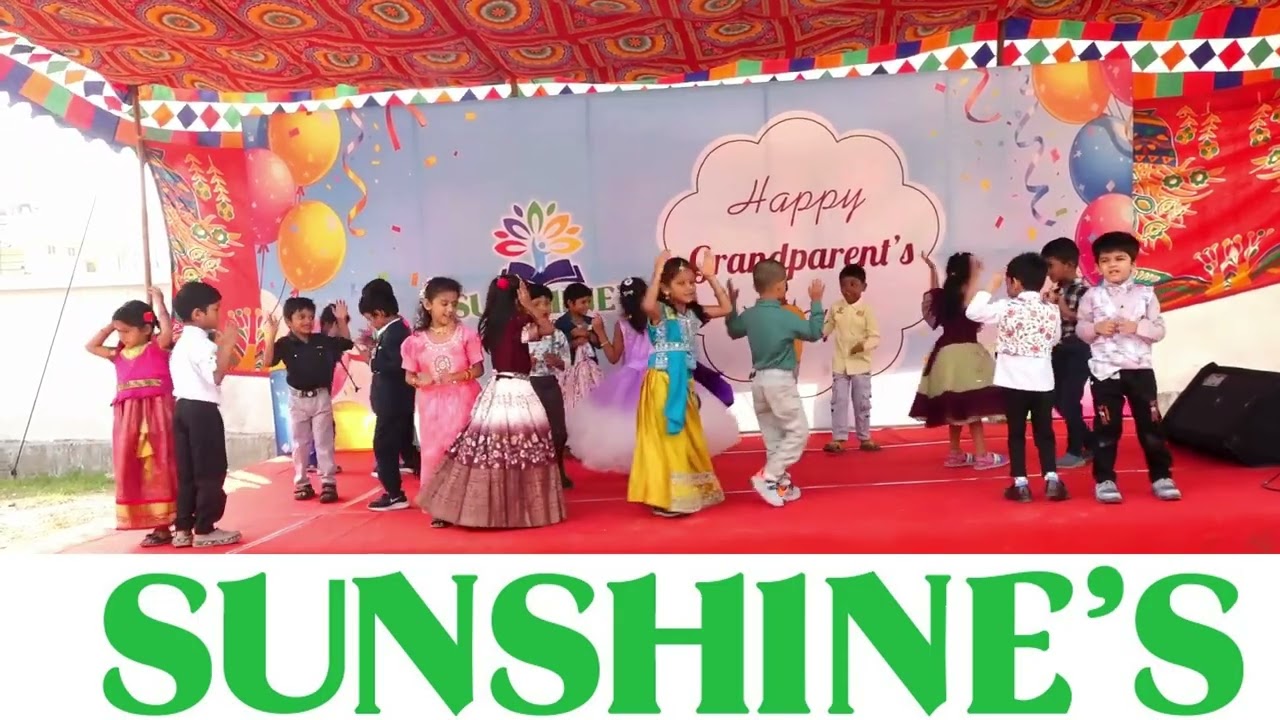 Grandparents day  Celebrations Preprimary dance
