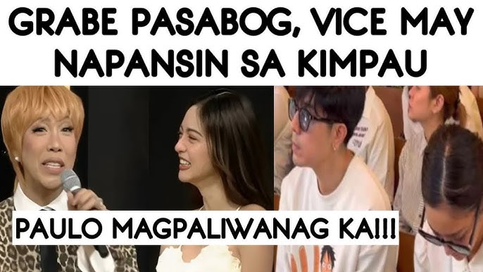 GRABE PASABOG! VICE GANDA MAY NAPANSIN SA KIMPAU | PAULO MAGPALIWANAG KA