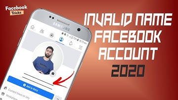 How To Make Invalid Name ID On Facebook 2020