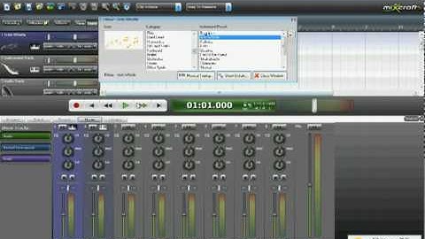 Mixcraft 5 tutorial (introduction, HUN)