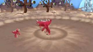 Red yoshi in Spore! V.1