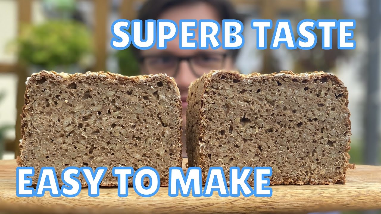 The Best Schwarzbrot Recipe 100 Authentic German Bread Youtube