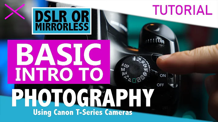 Canon T3 Basic Camera Tutorial for Photography