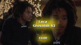 Luca scenepack - Grown-ish s2