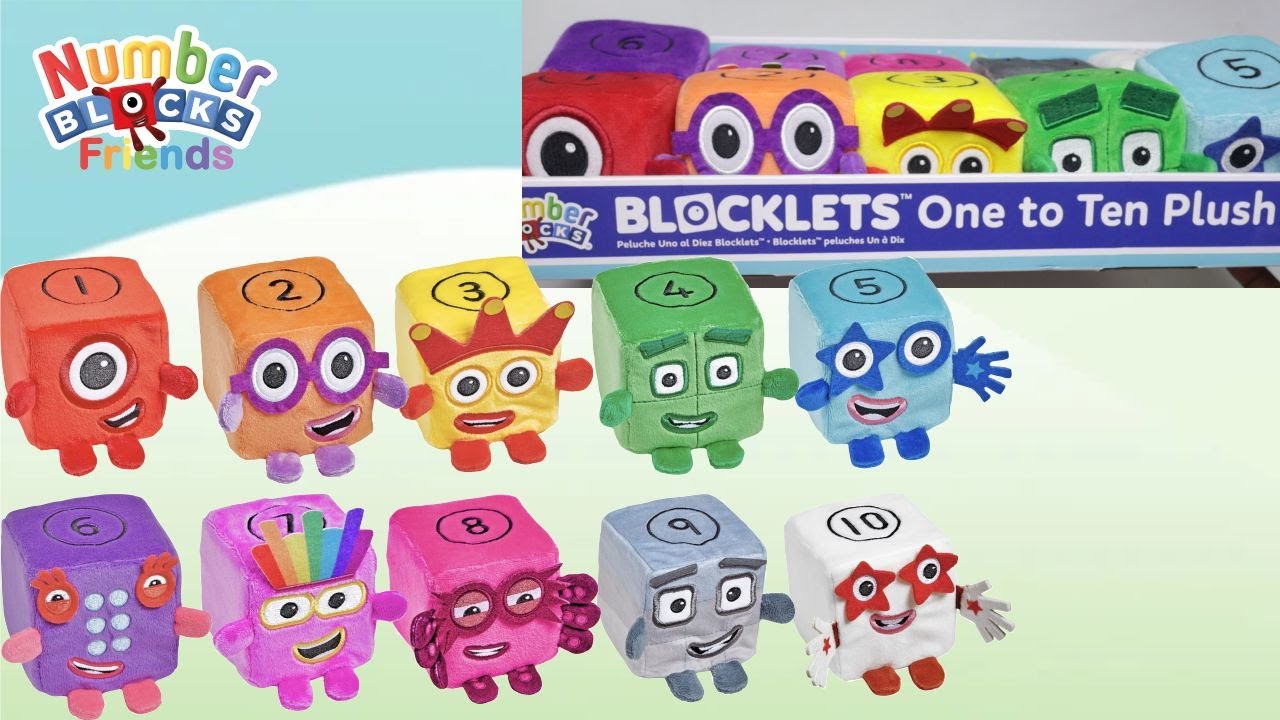 03:57 Minutes Unboxing Mini Blocklets Numberblocks 1–10, Soft & Squishy ...