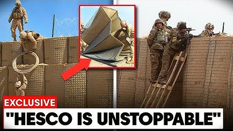 Goodbye Sandbags?! U.K.’s New HESCO Barriers Will Withstand ANYTHING!