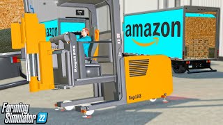 AMAZON $15,000,000 DEAL BUSINESS NEGOTIATION WAREHOUSE | CAN WE MAKE BILLIONS? FARMING SIMULATOR 22