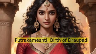 Mahabharata Retold: PUTRAKAMESHTI - BIRTH OF DYUMNA AND DRAUPADI | The house of Kuru Pt2 CHP 17