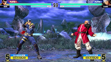 Heidern vs Orochi Yashiro (Hardest AI) - KOF XV (PS5 4K 60FPS)