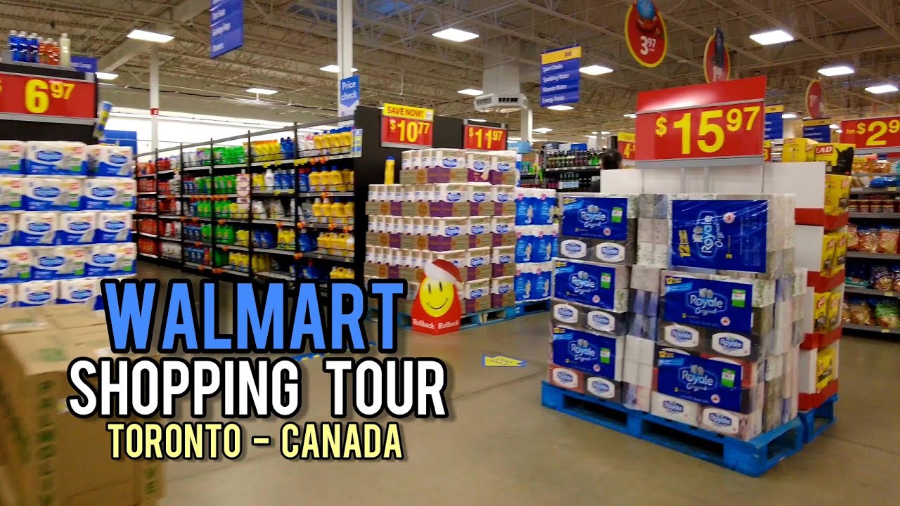 Walmart Shopping Tour, Toronto, Canada November 2021 YouTube