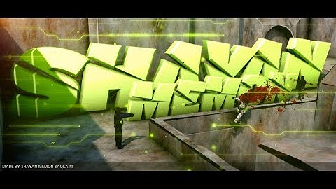 C4D Tutorial How To Make Text in Cs 1.6 De_Dust_BLACK Maps