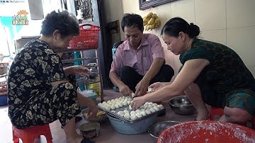 Hướng dẫn cách làm bánh rán Hà Nội #hnp