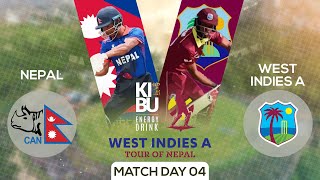 Nepal Vs West Indies A | Tour of Nepal | Kantipur Max HD LIVE | Match 04 | 02 May 2024 image