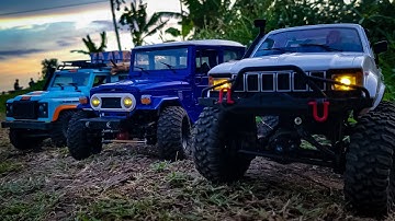 WPL C24, C34 And MN99 Trail Convoy - 4x4 RC Crawler