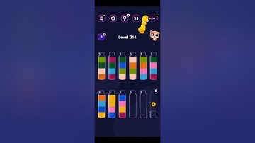 Get Color Water Sort Puzzle Level 211 to Level 215