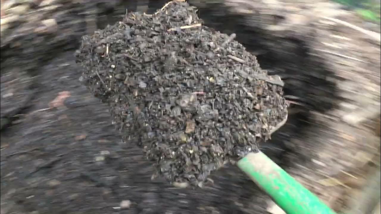 Sifting worm compost with a trommel sifter (3) YouTube