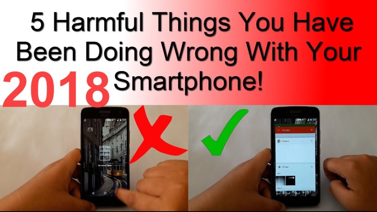 5 Things That you Doing wrong with your mobile - YouTube
