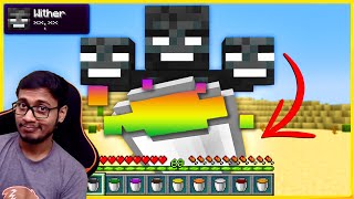 Minecraft But I Can Milk Any Mob | Minecraft Mobs | in Telugu