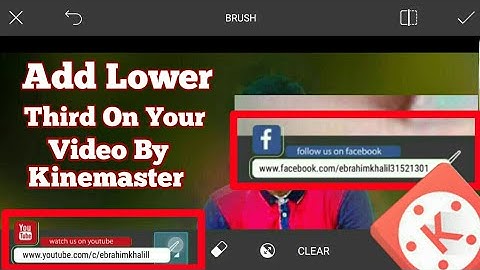 How To Add Lower Third In Your Video | KineMaster Video Editing Tutorial |