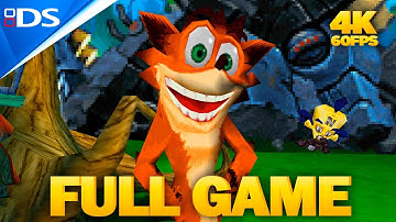 Crash Mind Over Mutant (DS) Full Gameplay Walkthrough Full Game | 4K 60FPS