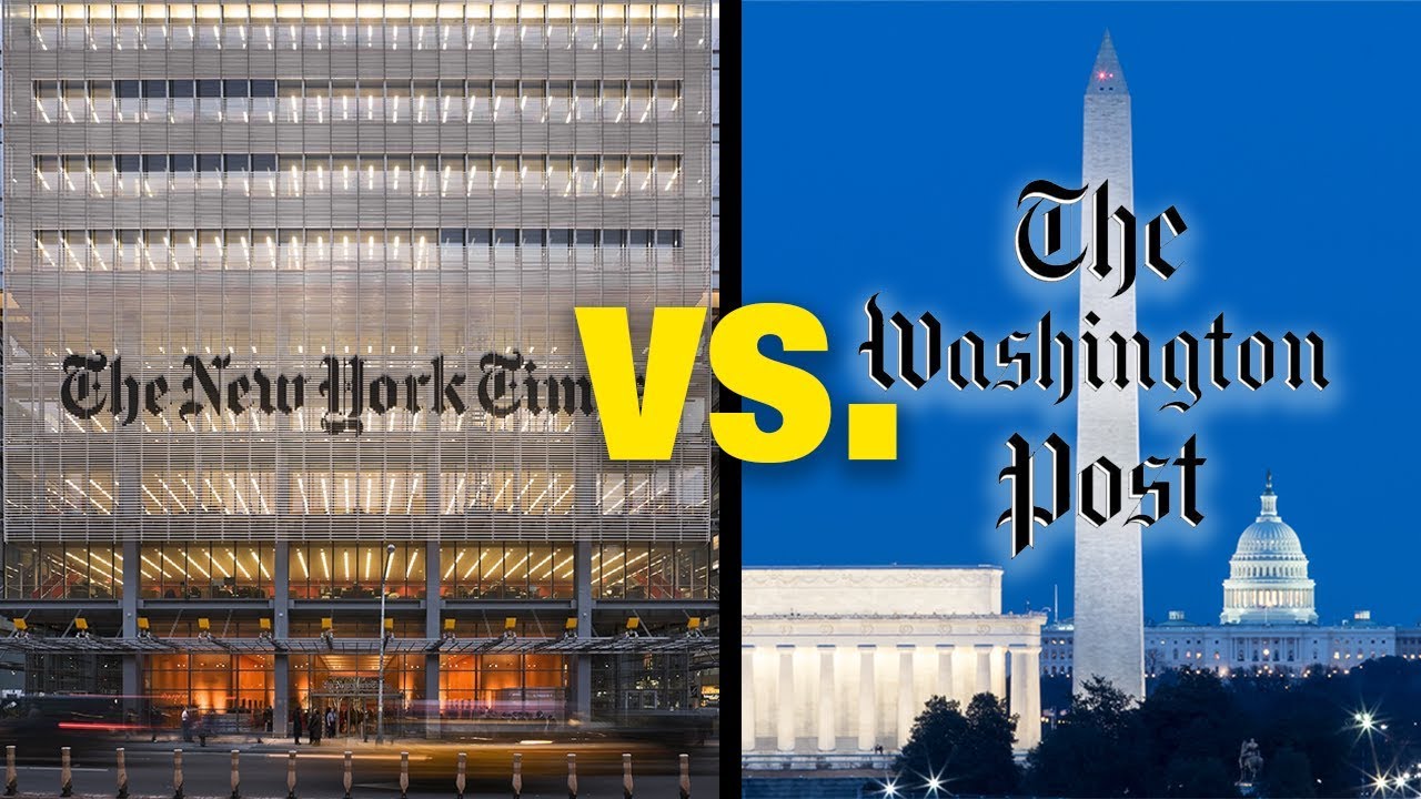 Washington Post and New York Times Compared. (By Journalist) - YouTube