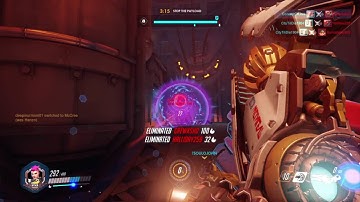 Another Zarya Kings Row Defence