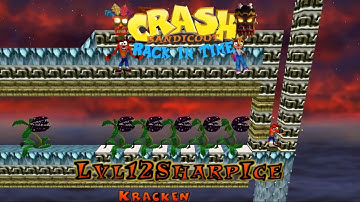 Crash Bandicoot - Back In Time Fangame: Aangepast level: Scherp ijs door Kracken